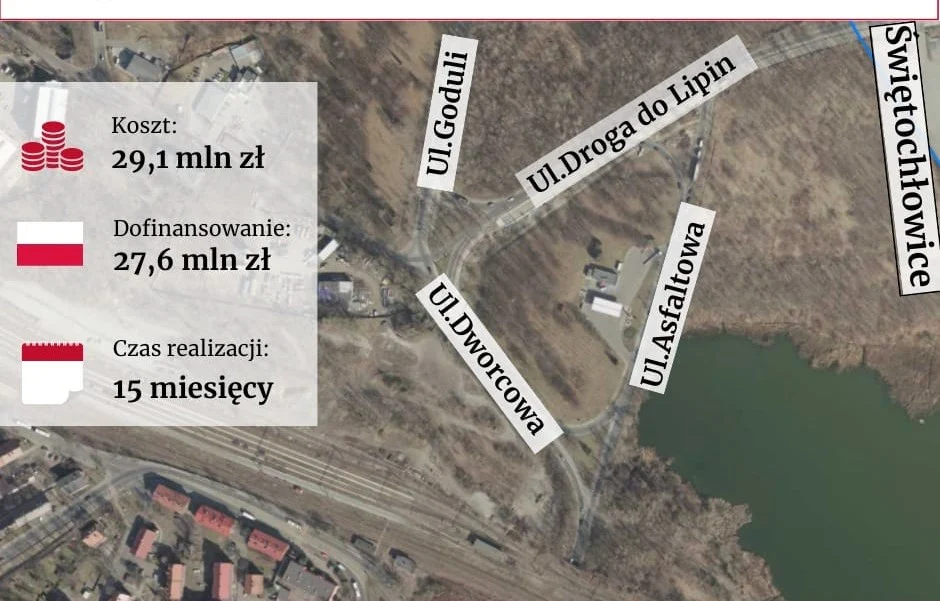 Rusza przebudowa ulic Dworcowej, Asfaltowej i Drogi do Lipin w Chebziu!