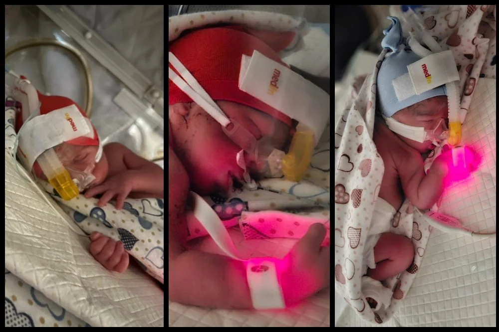 W rudzkim szpitalu na świat przyszły kolejne trojaczki!