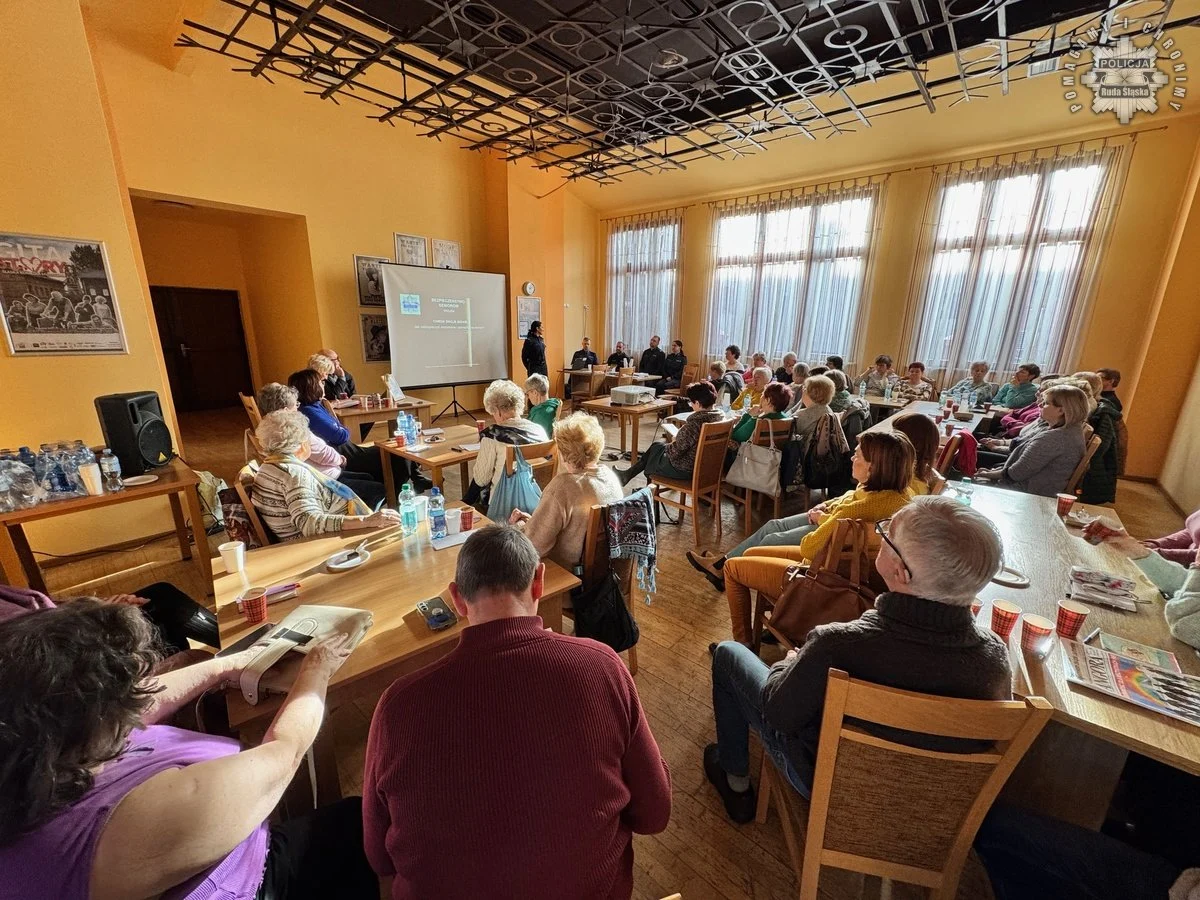 Seniorze, chroń swoje mienie – za nami debata o bezpieczeństwie w Rudzie Śląskiej