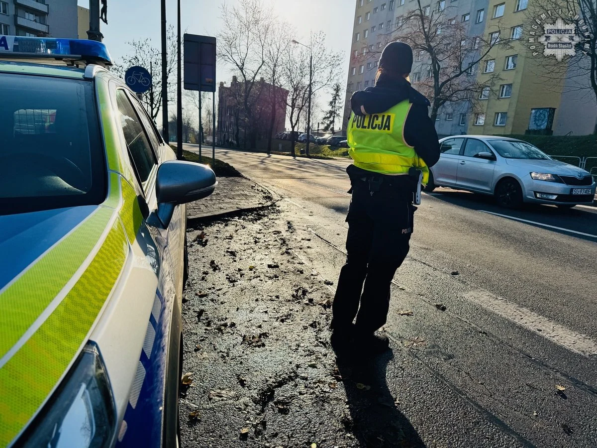 Rudzka drogówka przypomina o bezpieczeństwie pieszych