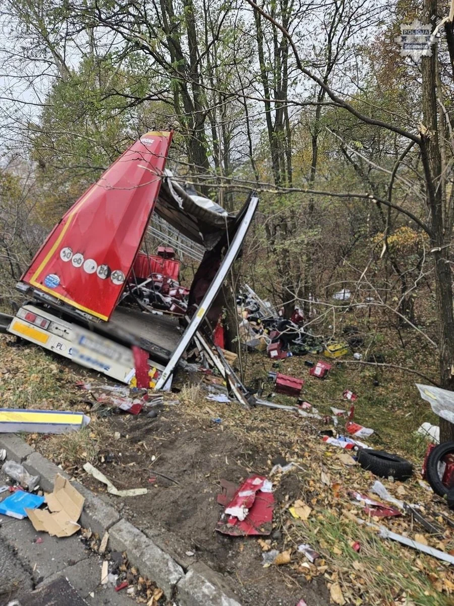Utrudnienia na S1 w kierunku Tychów po śmiertelnym wypadku