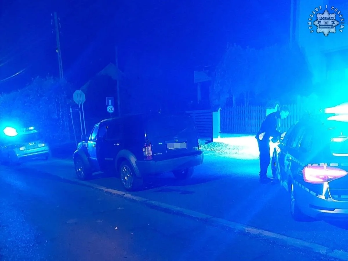 Pijany kierowca z Czech porzucił rodzinę na autostradzie. Dramatyczna sytuacja na A4