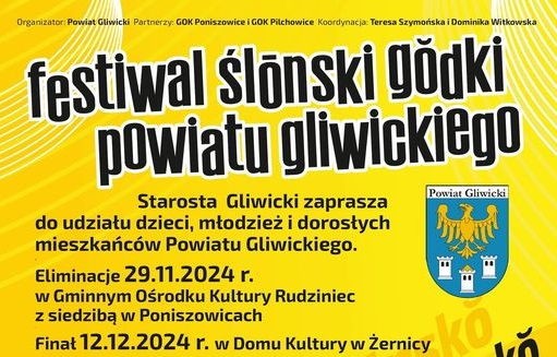 Przed nami Festiwal Ślōnski Gŏdki. Sprawdźcie szczegóły!