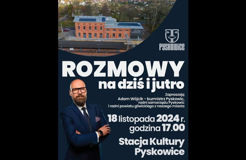 Kolejne spotkanie w ramach „Rozmowy na dziś i jutro" już 18 listopada!