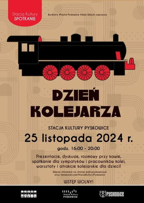 Przed nami obchody Dnia Kolejarza w Stacji Kultury Pyskowice