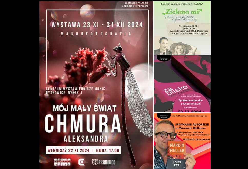 Weekend w Pyskowicach - co przygotowano tym razem? [22.11-24.11]