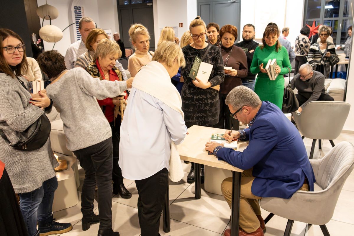 Za nami spotkanie autorskie z Marcinem Mellerem. Frekwencja dopisała!