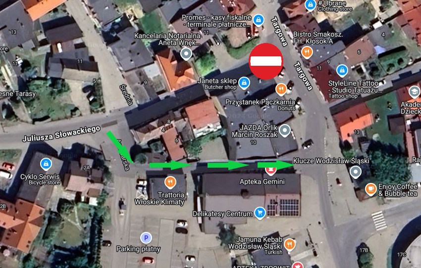 Prace drogowe w Wodzisławiu Śląskim: utrudnienia na ulicy Słowackiego