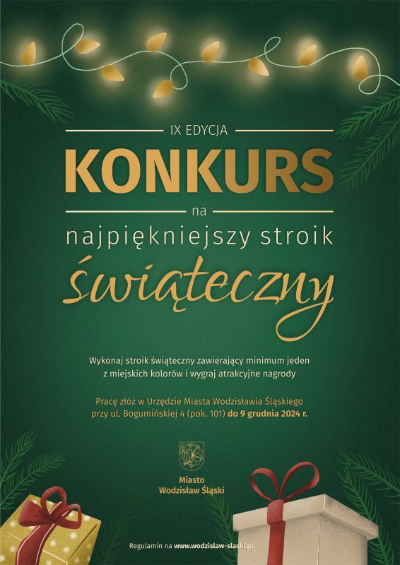 Czas na kreatywność – świąteczny konkurs na najpiękniejszy stroik!