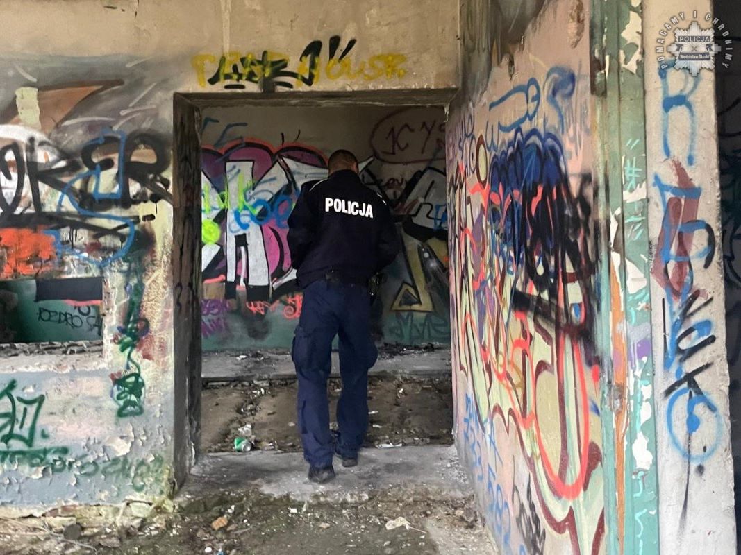 Chłodny sezon w pełni: dzielnicowi kontrolują pustostany