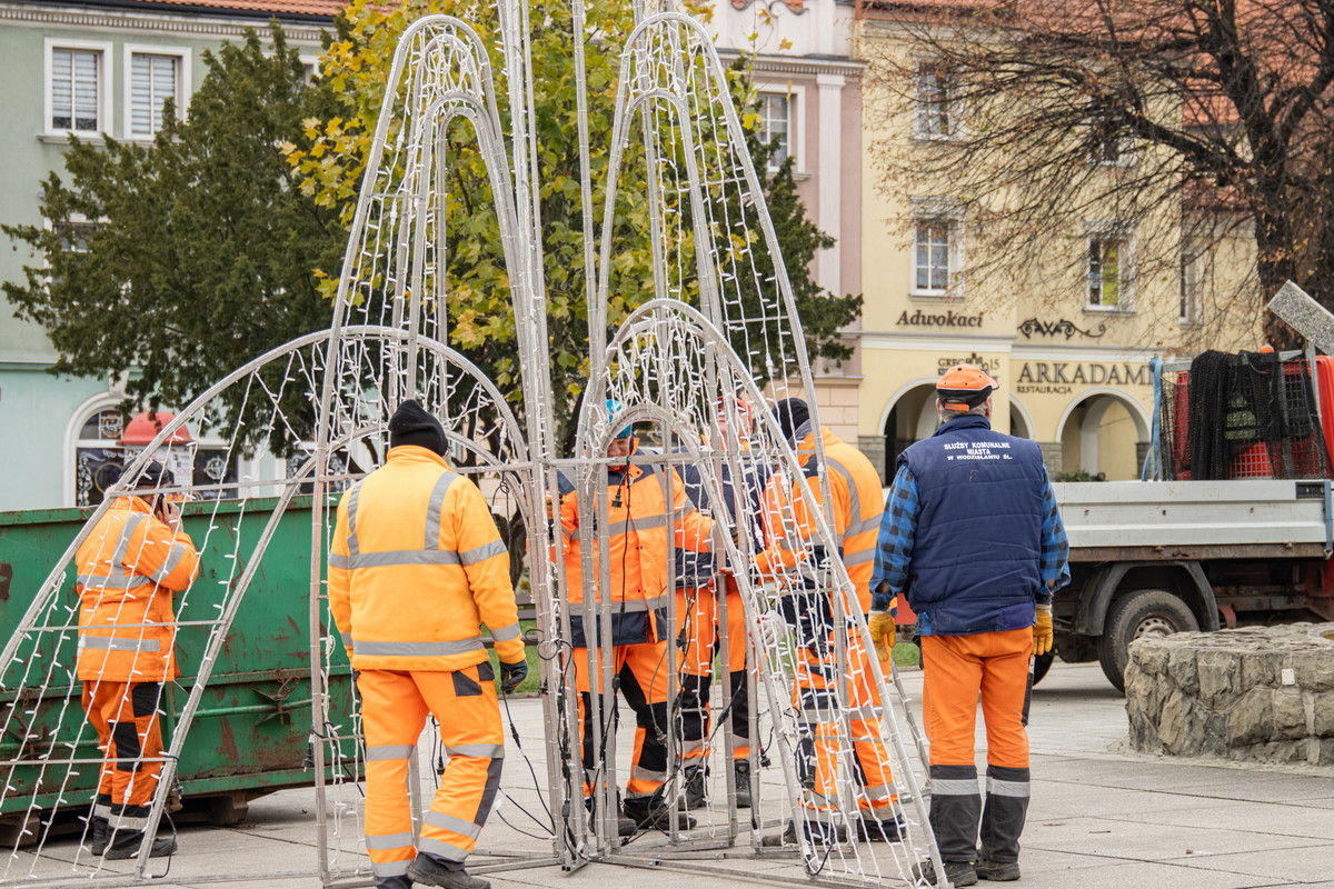 Wodzisław Śląski w świątecznej odsłonie – dekoracje już wkrótce!