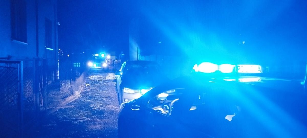 Radlińscy policjanci obezwładnili nożownika po niebezpiecznym ataku