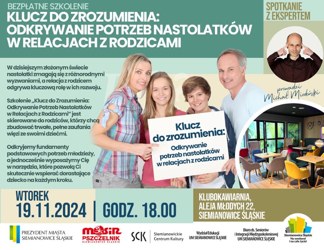 Odkryj potrzeby nastolatków: szkolenie dla świadomych rodziców