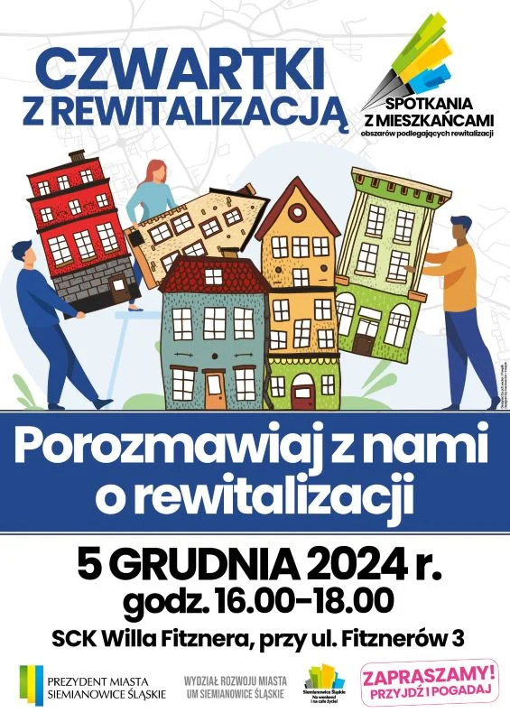 Czwartki z rewitalizacją: spotkanie o przyszłości Siemianowic Śląskich
