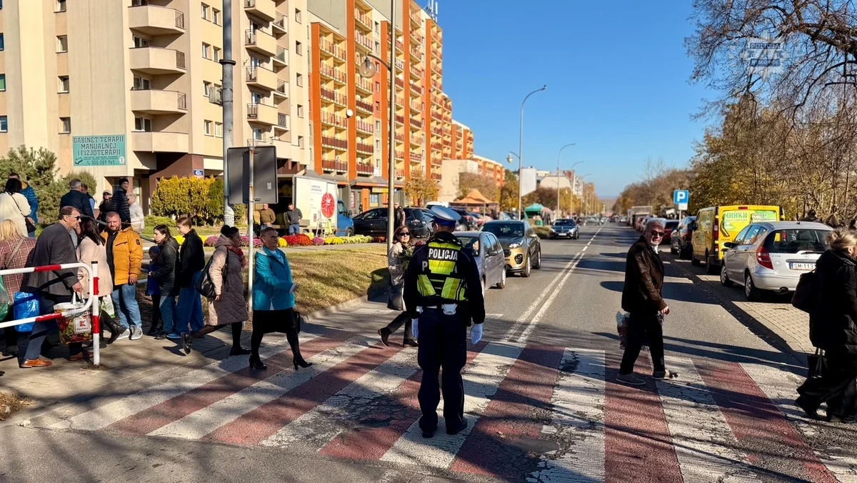 Wszystkich Świętych w Mysłowicach: policjanci czuwali nad bezpieczeństwem