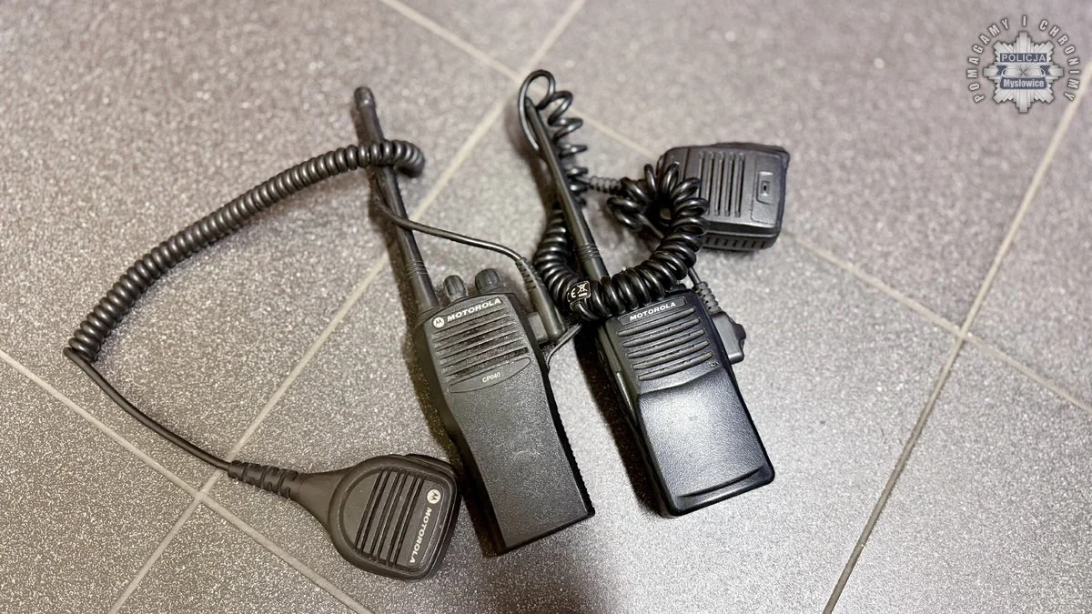 Zatrzymano sprawcę kradzieży radiotelefonów – grozi mu 5 lat więzienia