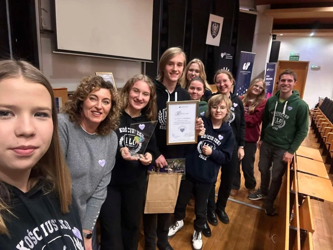 Wolontariusze z I LO z Mysłowic najlepsi na Śląsku!