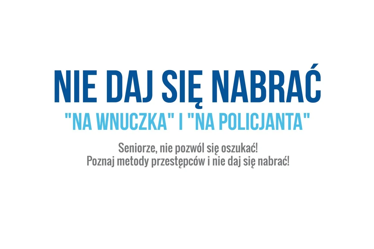 Nie daj się oszukać! Ważne ostrzeżenie dla seniorów przed oszustami
