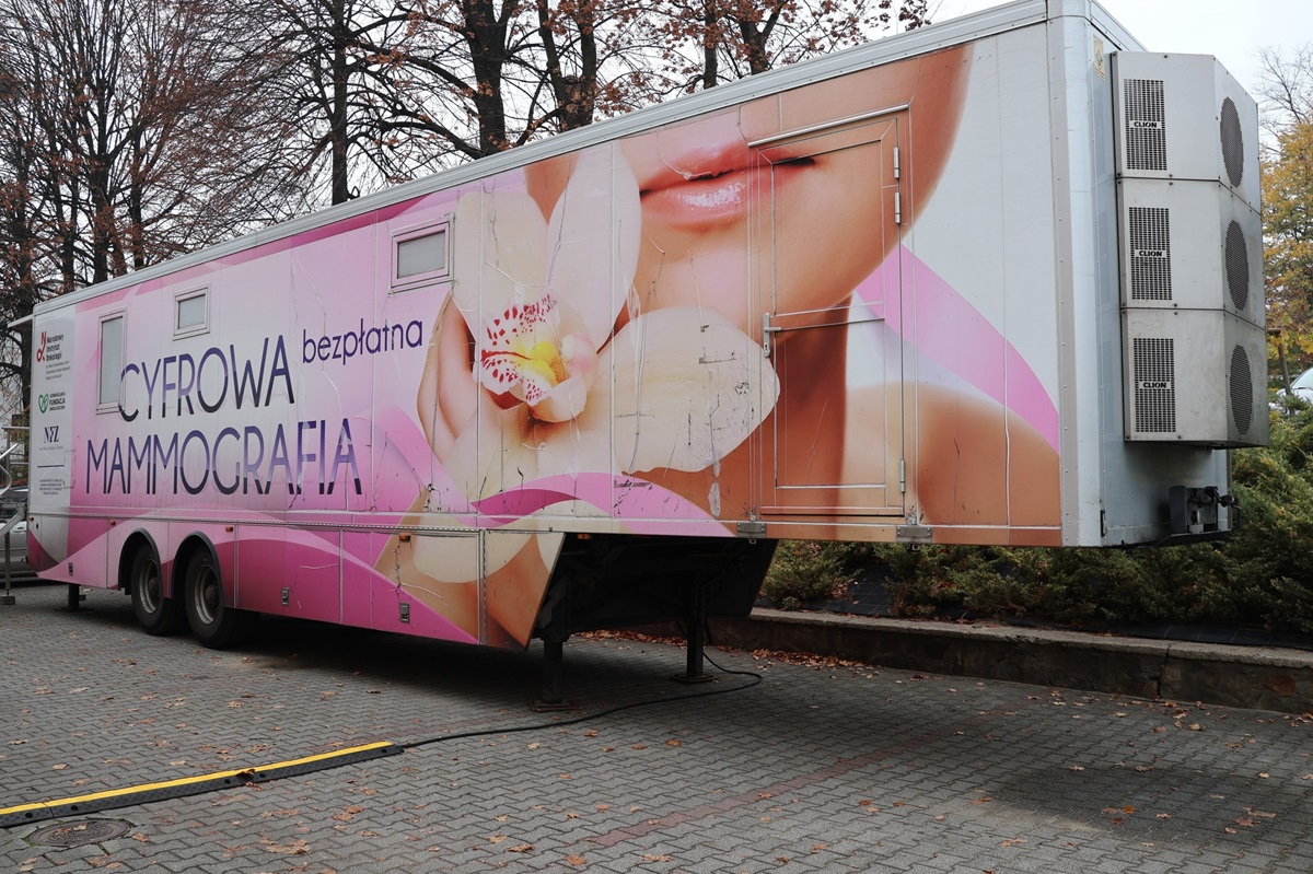 Bezpłatne badania mammograficzne dla pań w wieku 45-74 lat