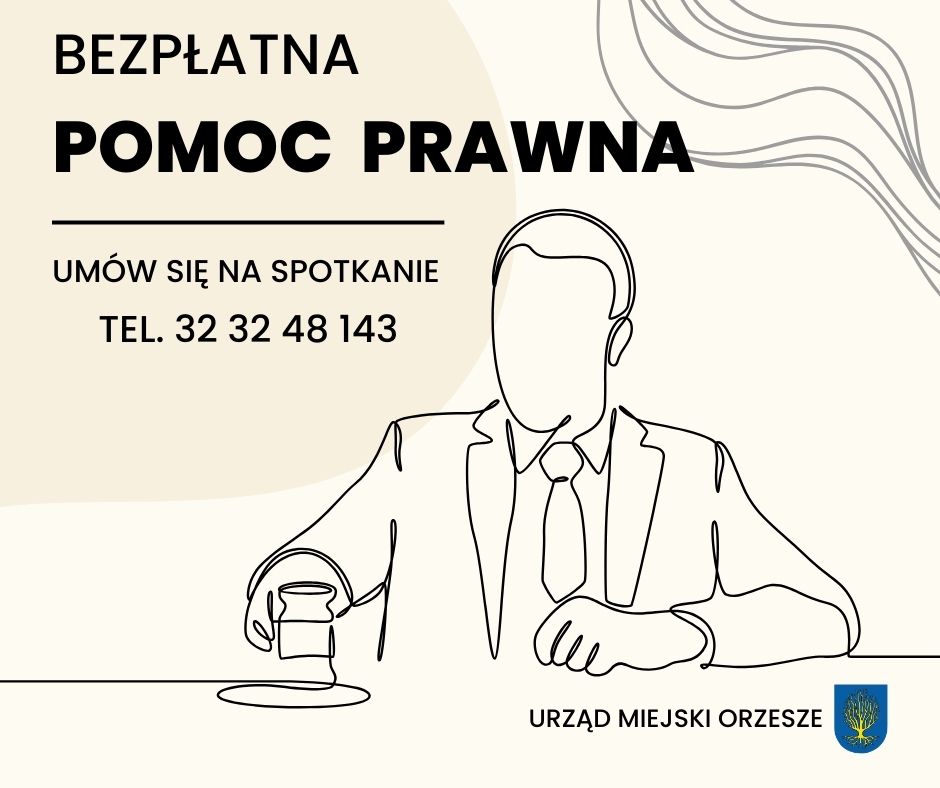 Bezpłatna pomoc prawna w Miejskiej Bibliotece Publicznej w Orzeszu