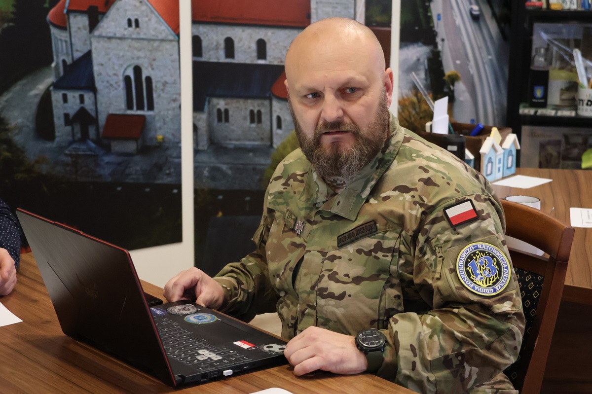 Ćwiczenia obronne w Powiecie Mikołowskim pod nadzorem burmistrza Orzesza