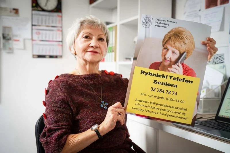 Rybnicki Telefon Seniora – wsparcie i rozmowa dla starszych mieszkańców