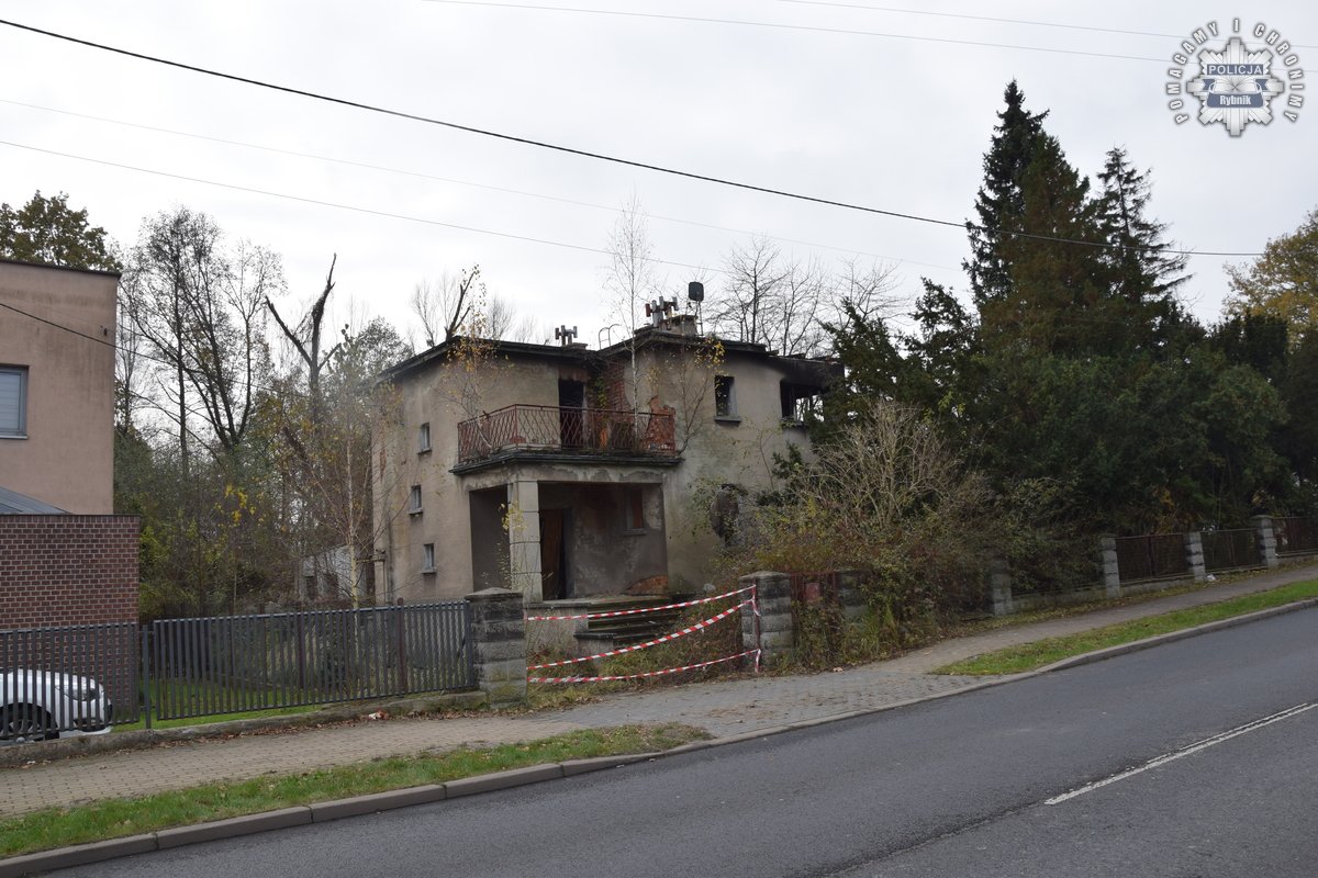 Pożar w pustostanach - policja wyjaśnia przyczyny!