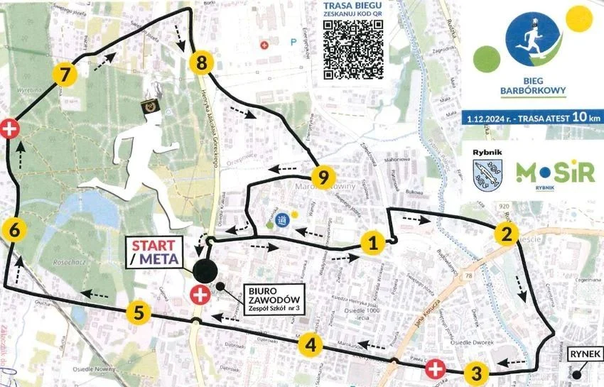 XX Bieg Barbórkowy już w tę niedzielę – sprawdź trasę i objazdy
