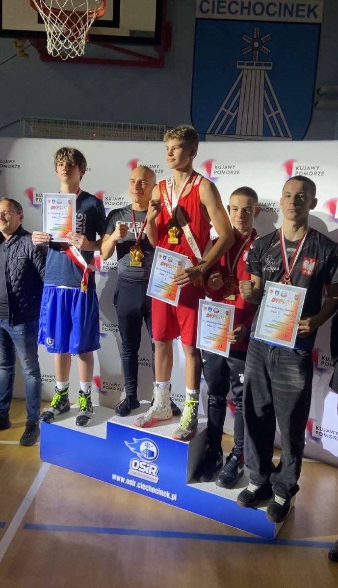 Gliwiczanin wicemistrzem Polski młodzików w boksie olimpijskim