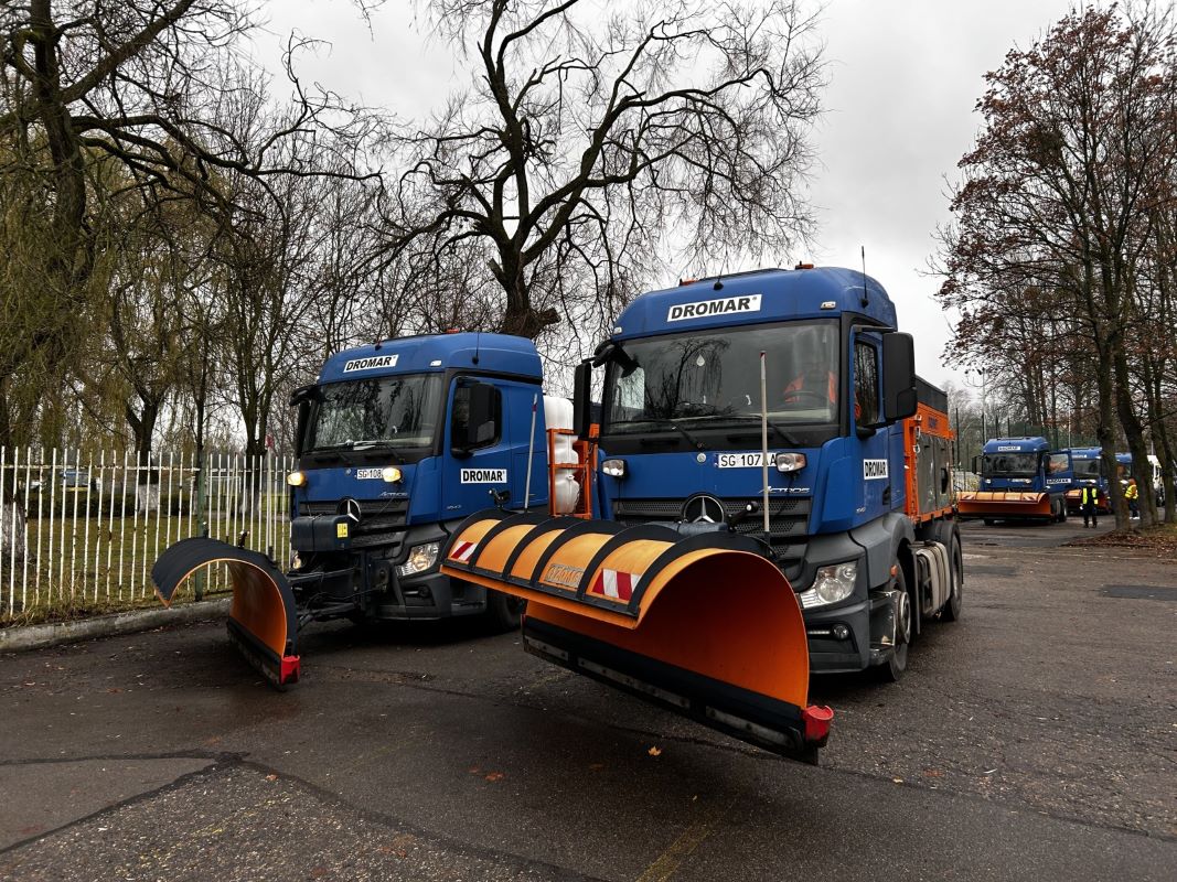 Akcja zima w Bytomiu: 33 pojazdy ruszają do walki ze śniegiem