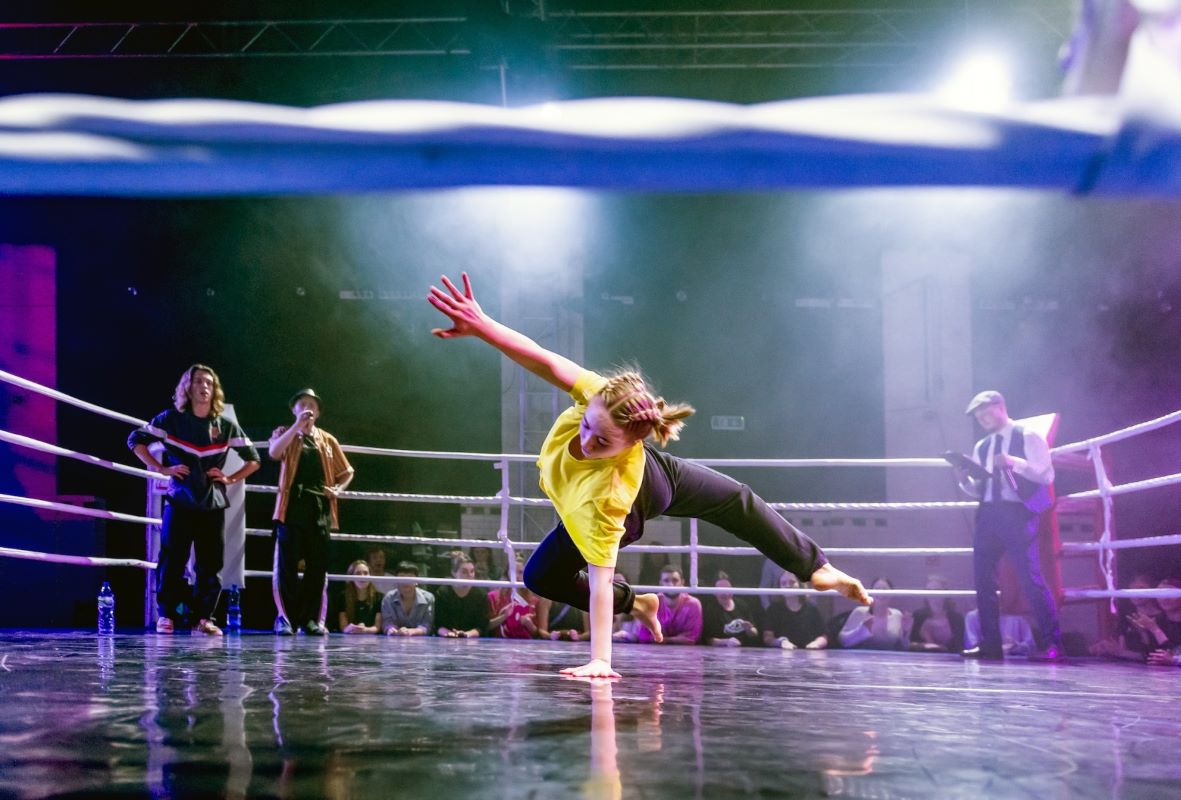 Taneczna bitwa w historycznej cechowni Rozbark