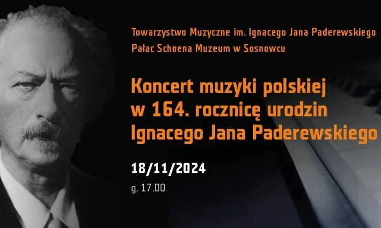 Koncert Muzyki Polskiej w Pałacu Schoena już 18 listopada!