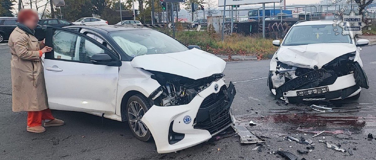 Komendant w drodze do służby pomógł uczestniczce wypadku drogowego!