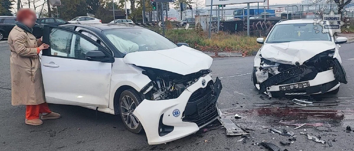Komendant w drodze do służby pomógł uczestniczce wypadku drogowego!