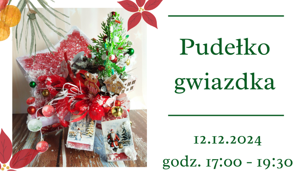 Tworzymy świąteczne dekoracje – warsztaty scrapbookingowe już 12 grudnia!
