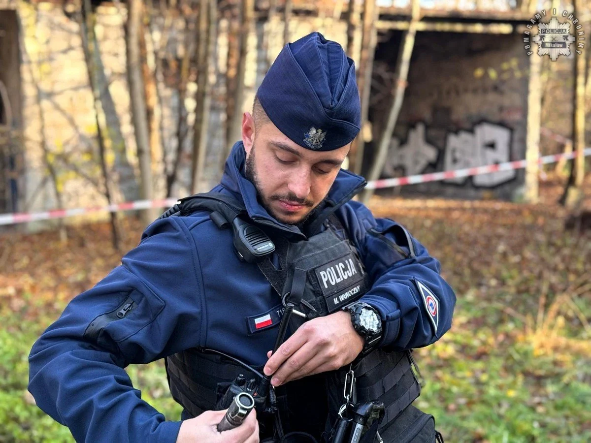 Ćwiczenia "Pustostan" – Policja w Mikołowie testuje reakcję na zawalenie budynku