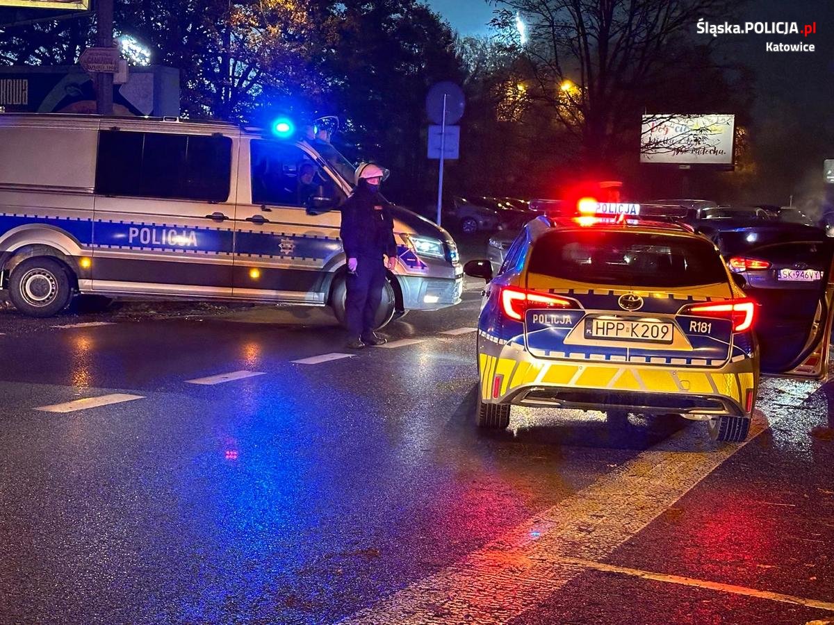 Zatrzymano 32-latka z alkoholem na meczu GKS-u Katowice z Koroną Kielce