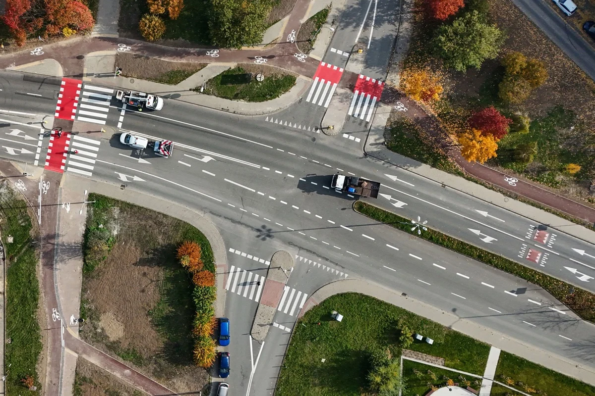Katowice z nowym odcinkiem drogi rowerowej – inwestycja wzdłuż ul. Granicznej