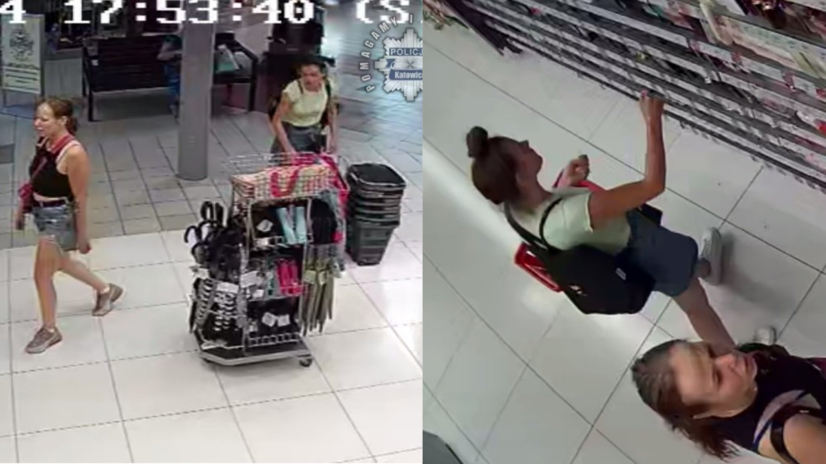 Kradzież w sklepie kosmetycznym w Katowicach – policja poszukuje sprawczyń