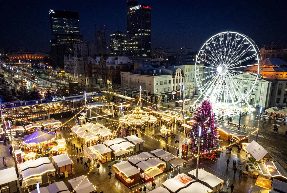 Magia świąt, czyli Jarmark Bożonarodzeniowy w Katowicach
