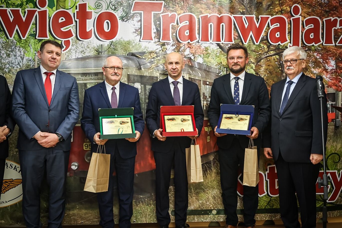 Święto tramwajarzy – uhonorowanie najlepszych pracowników w Katowicach