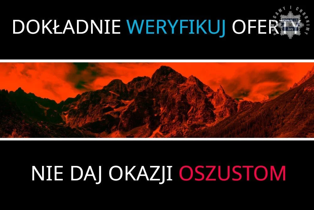 Mieszkanka Żor oszukana na 900 zł przy wynajmie domku w Zakopanem!