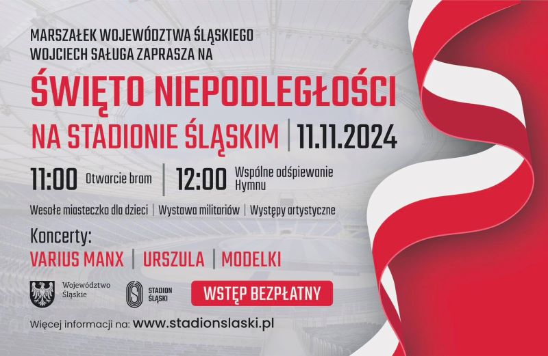 Święto Niepodległości na Stadionie Śląskim – niezapomniane wydarzenie 11 listopada