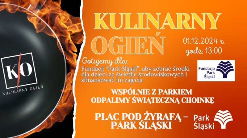 Magia świąt i Kulinarny Ogień – grudniowe wydarzenie w Parku Śląskim