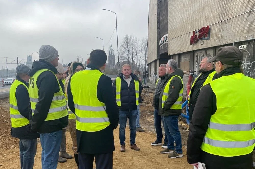 Postęp prac na DK79