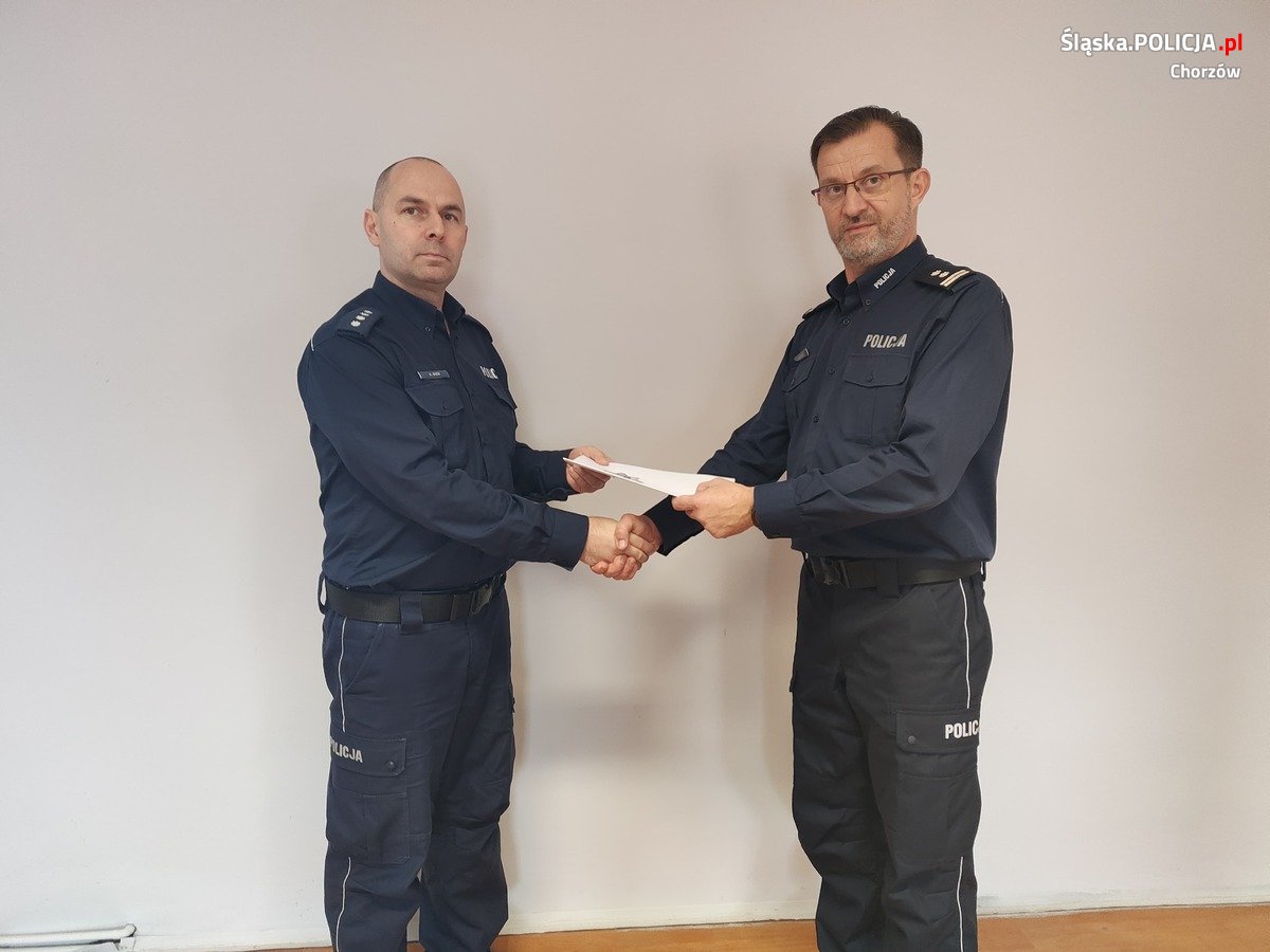 Zespoły Komisariatów I i II w Chorzowie z nowym kierownictwem