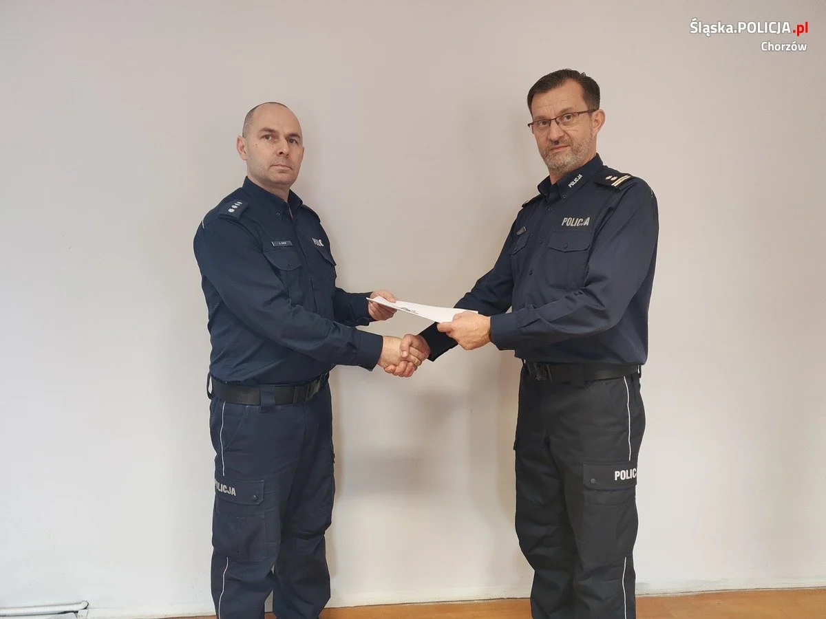 Zespoły Komisariatów I i II w Chorzowie z nowym kierownictwem