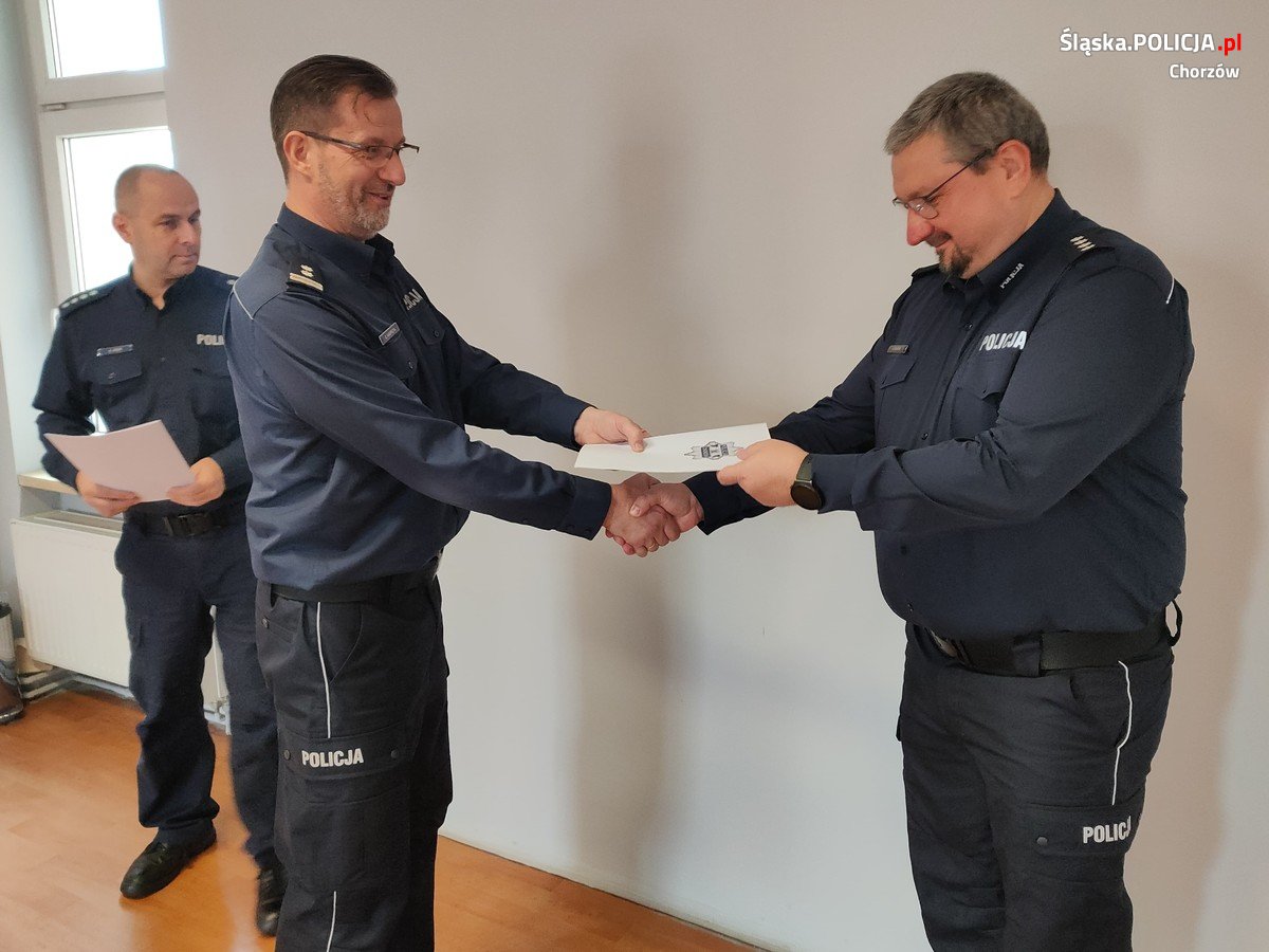 Zespoły Komisariatów I i II w Chorzowie z nowym kierownictwem