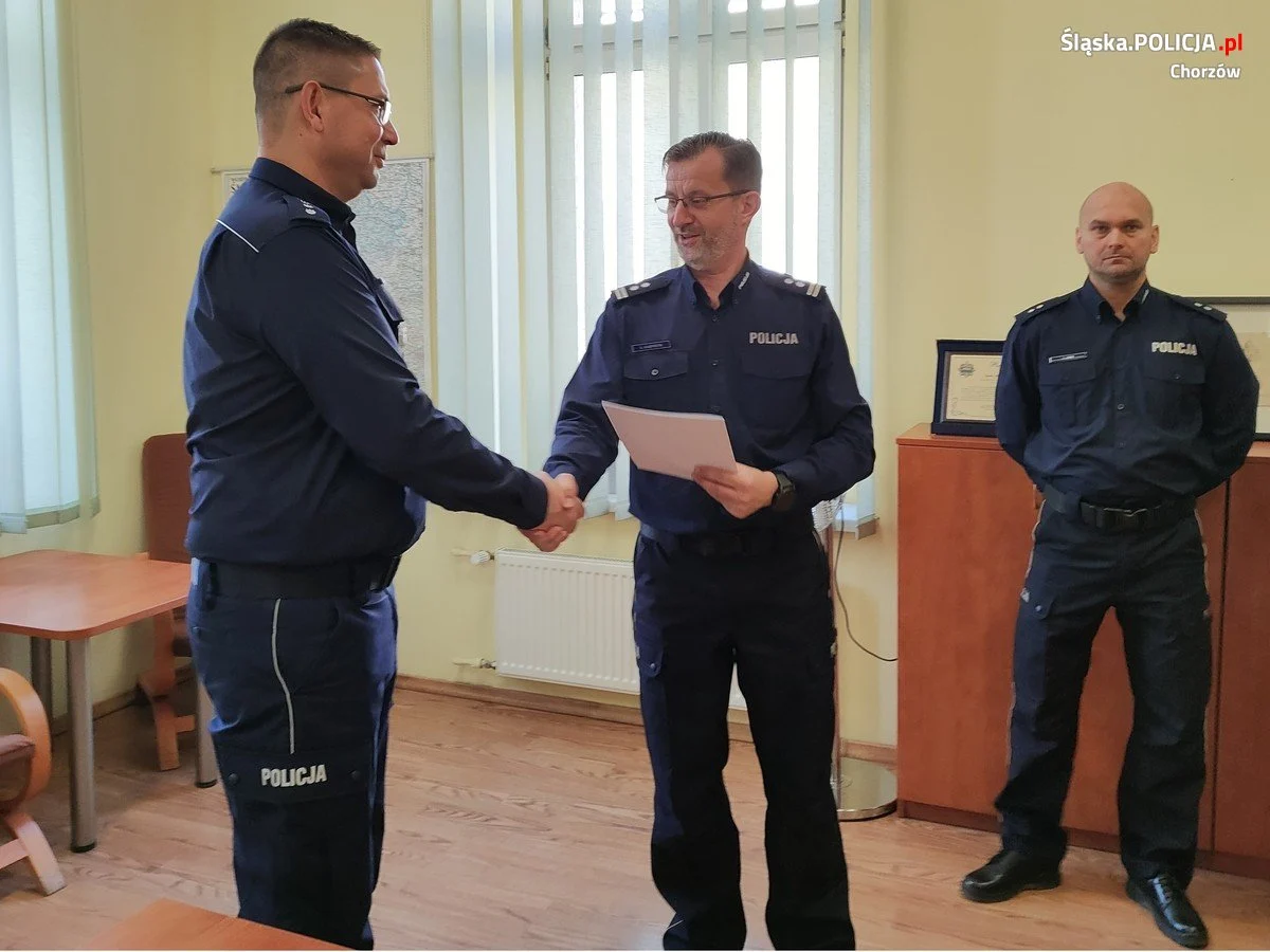 Zespoły Komisariatów I i II w Chorzowie z nowym kierownictwem