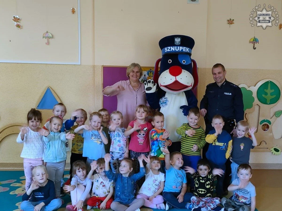 Bezpieczeństwo od najmłodszych lat – chorzowscy profilaktycy w przedszkolu